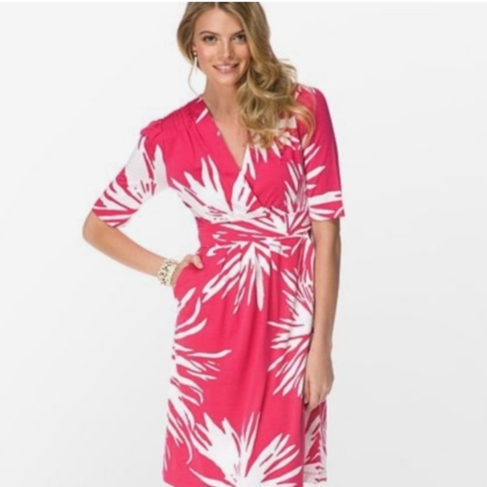 Lilly Pulitzer Bellanna Pink and White Dress